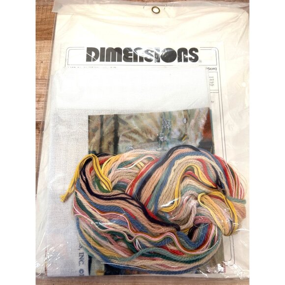 Dimensions "An Elegant Affair" Victorian High Society Crewel Needlework Kit - Picture 5 of 6